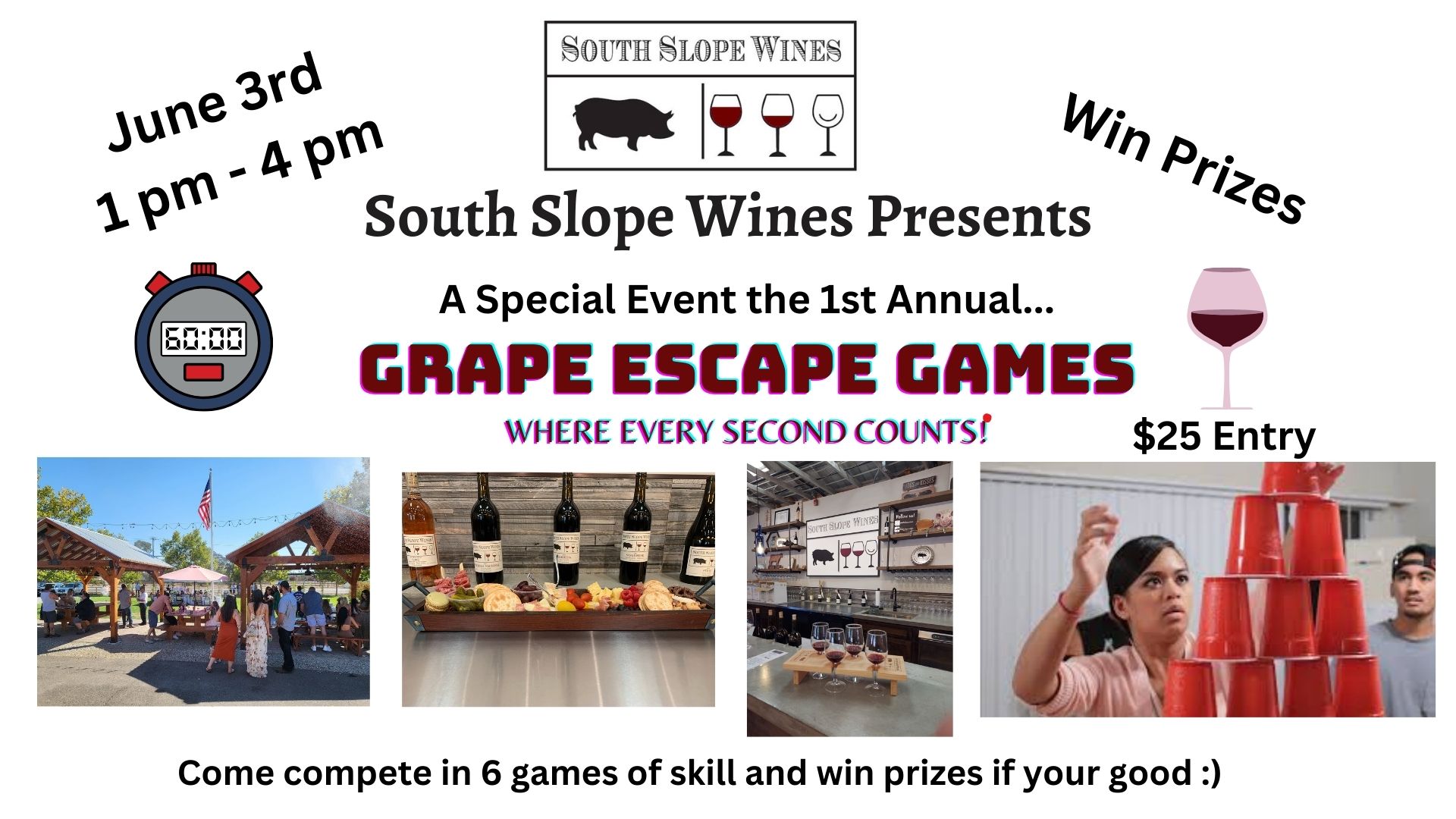 Product Image for Grape Escape Ticket 6-3-23